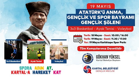 19 Mayıs ruhunu sahaya taşıyoruz!